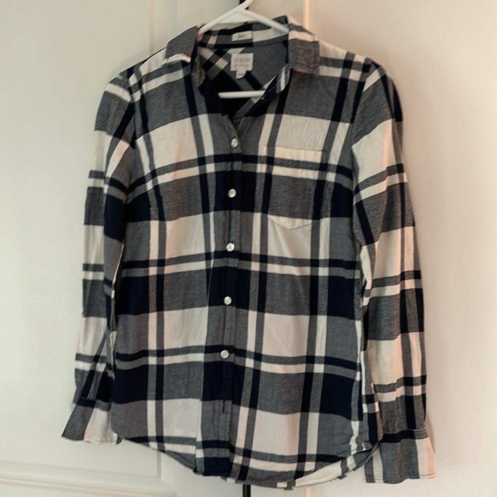 J Crew Flannel Shirt Boy Fit